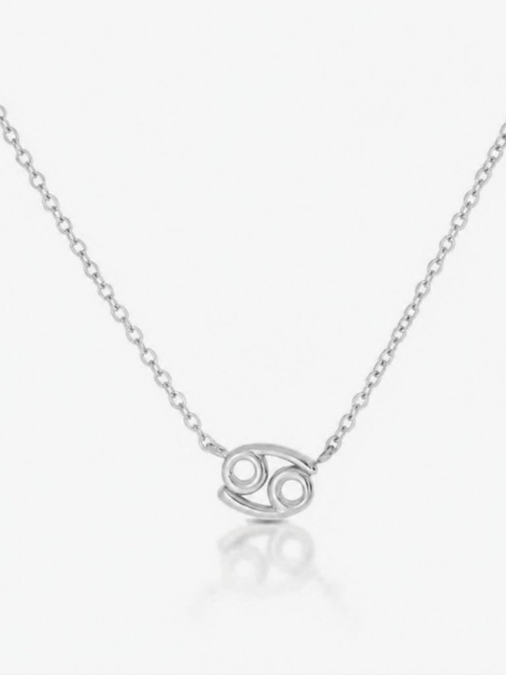 NIB Cancer Zodiac Sign Pendant Necklace Adjustable Chain
